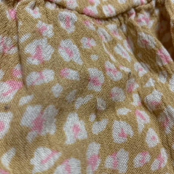 Billabong floral yellow dress large - Picture 6 of 7